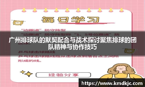 广州排球队的默契配合与战术探讨聚焦排球的团队精神与协作技巧