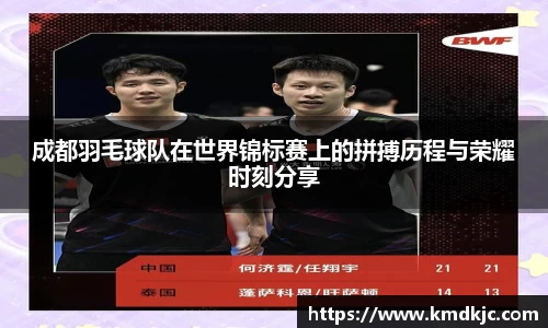 成都羽毛球队在世界锦标赛上的拼搏历程与荣耀时刻分享